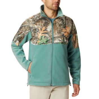 Columbia PHG Fleece Overlay, Chamarras Verdes Para Hombre | 305849-LUQ